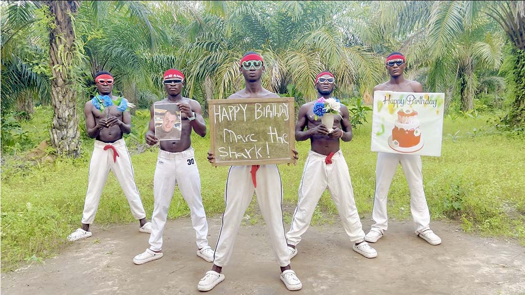 Personalized video greeting from Africa by White Onion