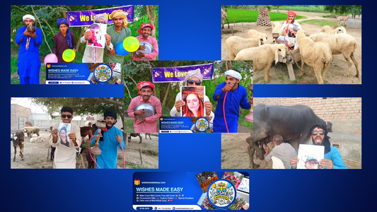 Personalized village theme birthday video from Pakistan