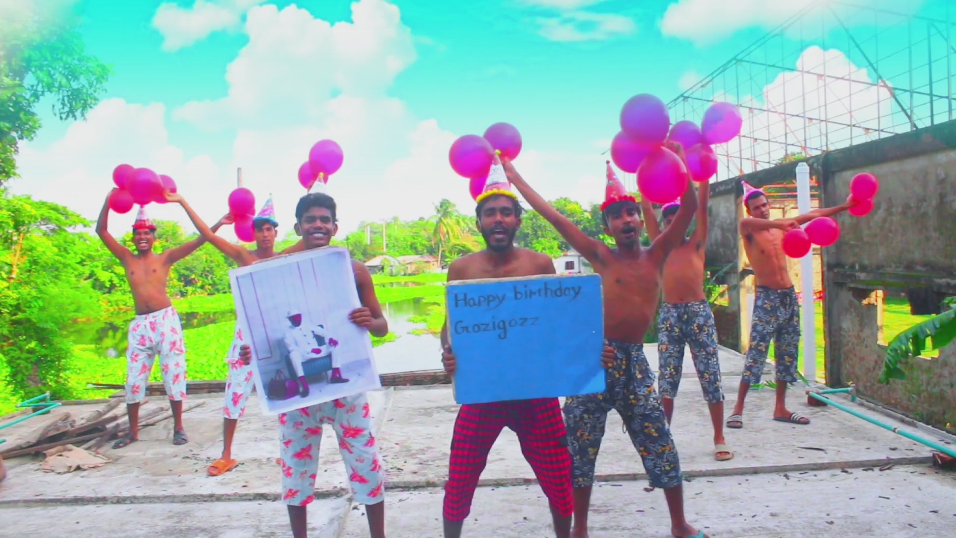 custom video greeting from Bangladesh