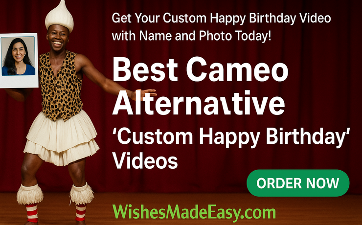 Best Cameo Alternative | Personalized Celebrity Video Greetings – WishesMadeEasy