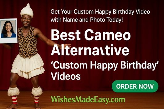 Best Cameo Alternative | Personalized Celebrity Video Greetings – WishesMadeEasy