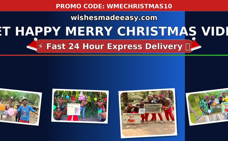 Get a Custom Christmas Video from the Red Rebels Team | 24-Hour Delivery