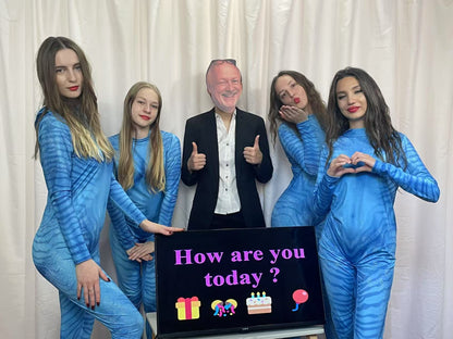 Personalized Greeting Video from Russian Girls